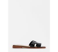 Steve Madden Sandalias Hadyn Slide para mujer, Negro -, 39-40 EU