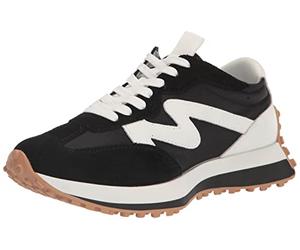 Steve Madden Tenis Campo para Mujer, Negro/Blanco, 37 EU