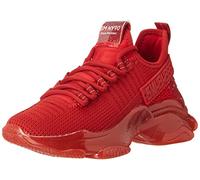 Steve Madden Tenis Maxima para Mujer, Rojo/Multicolor, 40 EU