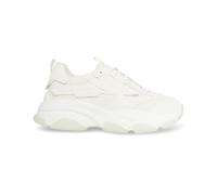 Steve Madden Tenis Possess para Hombre, Blanco/Blanco, 44-45 EU