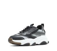 Steve Madden Tenis Possess para Hombre, Gris Oscuro, 42 EU