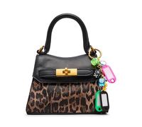 Steve Madden Top Handle, Deedee-Mini asa Superior Mujer, Leop Multi, Talla de un Talla