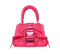 Steve Madden Top Handle Diego Crossbody con asa Superior para Mujer, Rosa neón, Talla única