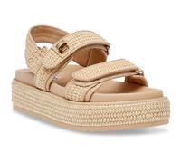 Steve Madden Women's Bigmona Sandal, Natural Raffia, 7.5 UK