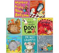 Steve Smallman 8 Books Collection Bundle Pack(The Monkey with a Bright Blue Bottom, Hippobottymus,Bear's Big Bottom, Dragon Stew & More)