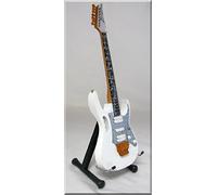 Steve Vai Ibanez Guitarra en miniatura, color blanco