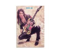 Steve Vai - Póster vintage en lienzo para pared, pintura decorativa retro para el hogar, dormitorio, sala de estar, 20 x 30 pulgadas (50 x 75 cm)