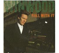Steve Winwood - ROLL WITH IT 7 INCH (7" VINYL 45) UK VIRGIN 1988