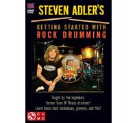 Steven adler's getting started with rock drumming (dvd) (dvd)
