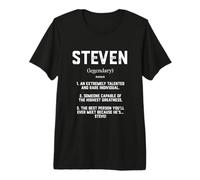 Steven Definition Funny Talented Great Steve Cosplay Stevens Camiseta Premium