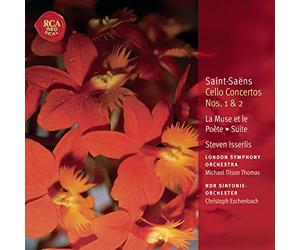 Steven Isserlis - Saint-Saens: Cello Concertos Nos. 1 & 2; La Muse et le Poète; Suite, Op. 16; Prière: Classic Library Series