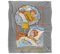 Steven Rhodes Achieve Your Dreams Manta súper Suave con Tacto Sedoso - 152 x 127 cm