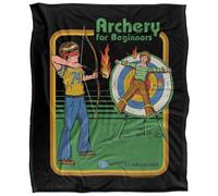 Steven Rhodes Archery For Beginners Manta súper Suave con Tacto Sedoso - 152 x 127 cm
