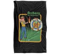 Steven Rhodes Archery For Beginners Manta súper Suave con Tacto Sedoso - 91 x 147 cm