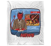 Steven Rhodes Breaking News Manta súper Suave con Tacto Sedoso - 152 x 127 cm