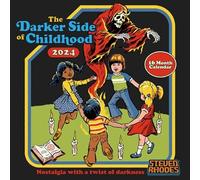 Steven Rhodes Calendario 2024 (diseño del lado oscuro de la infancia) - Planificador mensual de 30 cm x 30 cm - Producto oficial