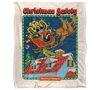 Steven Rhodes Christmas Safety Manta súper Suave con Tacto Sedoso - 152 x 127 cm