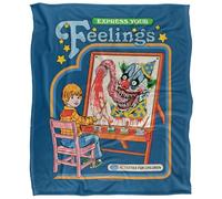 Steven Rhodes Express Your Feelings Manta súper Suave con Tacto Sedoso - 152 x 127 cm