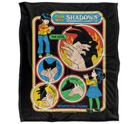 Steven Rhodes Fun with Shadows Manta súper Suave con Tacto Sedoso - 152 x 127 cm
