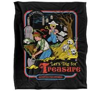 Steven Rhodes Let's Dig For Treasure Manta súper Suave con Tacto Sedoso - 152 x 127 cm