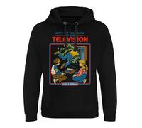 Steven Rhodes Licenciado Oficialmente Don't Sit Too Close to The Television Epic Sudaderas con Capucha (Negro), Small