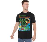 Steven Rhodes Magical Garden Camiseta Unisex, Negro, XX-L