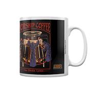 Steven Rhodes MG25670 Taza de cerámica de 315 ml para café de adoración