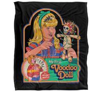 Steven Rhodes My First Voodoo Doll Manta súper Suave con Tacto Sedoso - 152 x 127 cm