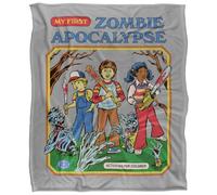 Steven Rhodes My First Zombie Apocalypse Manta súper Suave con Tacto Sedoso - 152 x 127 cm