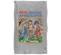 Steven Rhodes My First Zombie Apocalypse Manta súper Suave con Tacto Sedoso - 91 x 147 cm