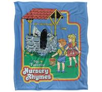 Steven Rhodes Nursery Rhymes Manta súper Suave con Tacto Sedoso - 152 x 127 cm