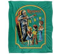 Steven Rhodes Respect Your Elders Manta súper Suave con Tacto Sedoso - 152 x 127 cm