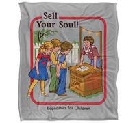 Steven Rhodes Sell Your Soul Manta súper Suave con Tacto Sedoso - 152 x 127 cm