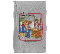 Steven Rhodes Sell Your Soul Manta súper Suave con Tacto Sedoso - 91 x 147 cm