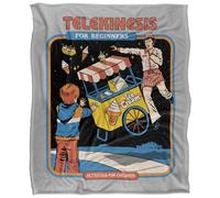 Steven Rhodes Telekinesis For Beginners Manta súper Suave con Tacto Sedoso - 152 x 127 cm