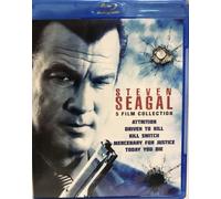 Steven Seagal 5 film collection: Attrition/Driven to Kill/Kill Switch/Mercenary for Justice/Today You Die