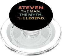 Steven The Man The Myth The Legend Nombre Personalizado para Hombres PopSockets PopGrip para MagSafe