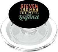 Steven The Man The Myth The Legend Nombre Steven PopSockets PopGrip para MagSafe