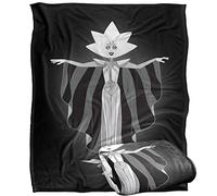 Steven Universe Blanco Diamond Dress Manta súper Suave con Tacto Sedoso - 152 x 127 cm