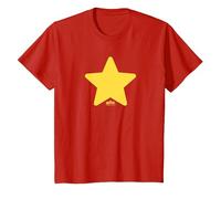 Steven Universe Star Camiseta, Niños, Rojo, 10 años