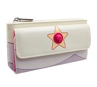 STEVEN UNIVERSE Star Rose Quartz Gema de Cristal Emblema Cartera Clutch Bolsillo para Monedas & Portatarjetas, Rosa