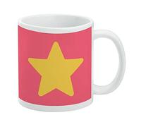 Steven Universe Steven Star - Taza de café de cerámica, tazas de regalo novedosas para café, té y bebidas calientes, 11 onzas, color blanco