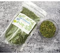 Stevia BIO hojas cortadas - 600 g Origen Grecia, edulcorante natural 100% Stevia rebaudiana