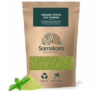 Stevia en Polvo Natural Pura Orgánica (Asteraceae) | Hojas de Estevia Molidas 100% Naturales | BIO Ecológico sabor como regaliz | Endulzante cruda | 100 g x 1 - Envasado 2025 Frescura Garantizada