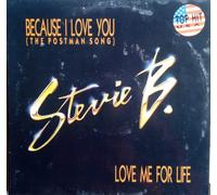 STEVIE B - because i love you (the postman song) / same 45 rpm single