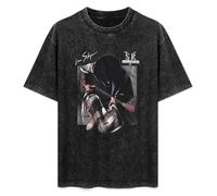 Stevie Ray Vaughan Double Trouble In Step Album Cover Art Men's T-Shirt Unisex Black Cotton Hip Hop Print tee Shirts XL