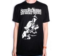 Stevie Ray Vaughan T Shirt Live Alive 100% US Import Blues Black