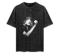 Stevie Rumours Nicks Unisex T-Shirt Cotton Men Summer Fashion Black tee M