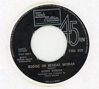 Stevie Wonder Boogie On Reggae Woman 1975 UK 7" vinyl TMG928
