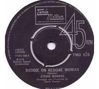 STEVIE WONDER - BOOGIE ON REGGAE WOMAN 7 INCH (7" VINYL 45) UK TAMLA MOTOWN 1974